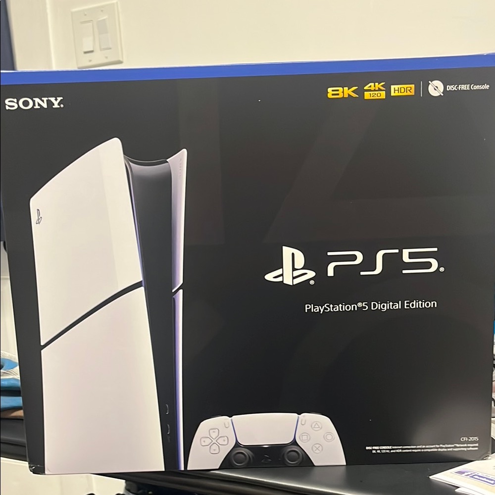 Sony White PlayStation 5 Digital Edition Console